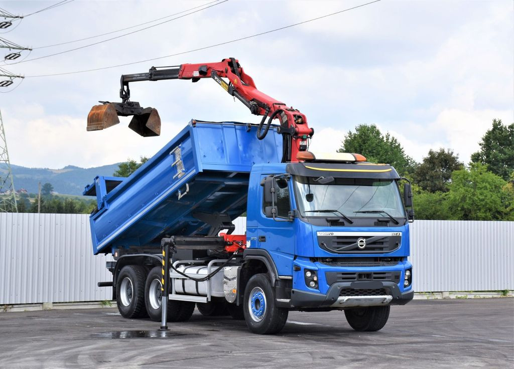 Volvo FMX 370 Kipper 4,90m *EPSILON Q150Z/FUNK*6x4 - Autokran, Kipper: das Bild 2 Volvo FMX 370 Kipper 4,90m *EPSILON Q150Z/FUNK*6x4 - Autokran, Kipper: das Bild 2