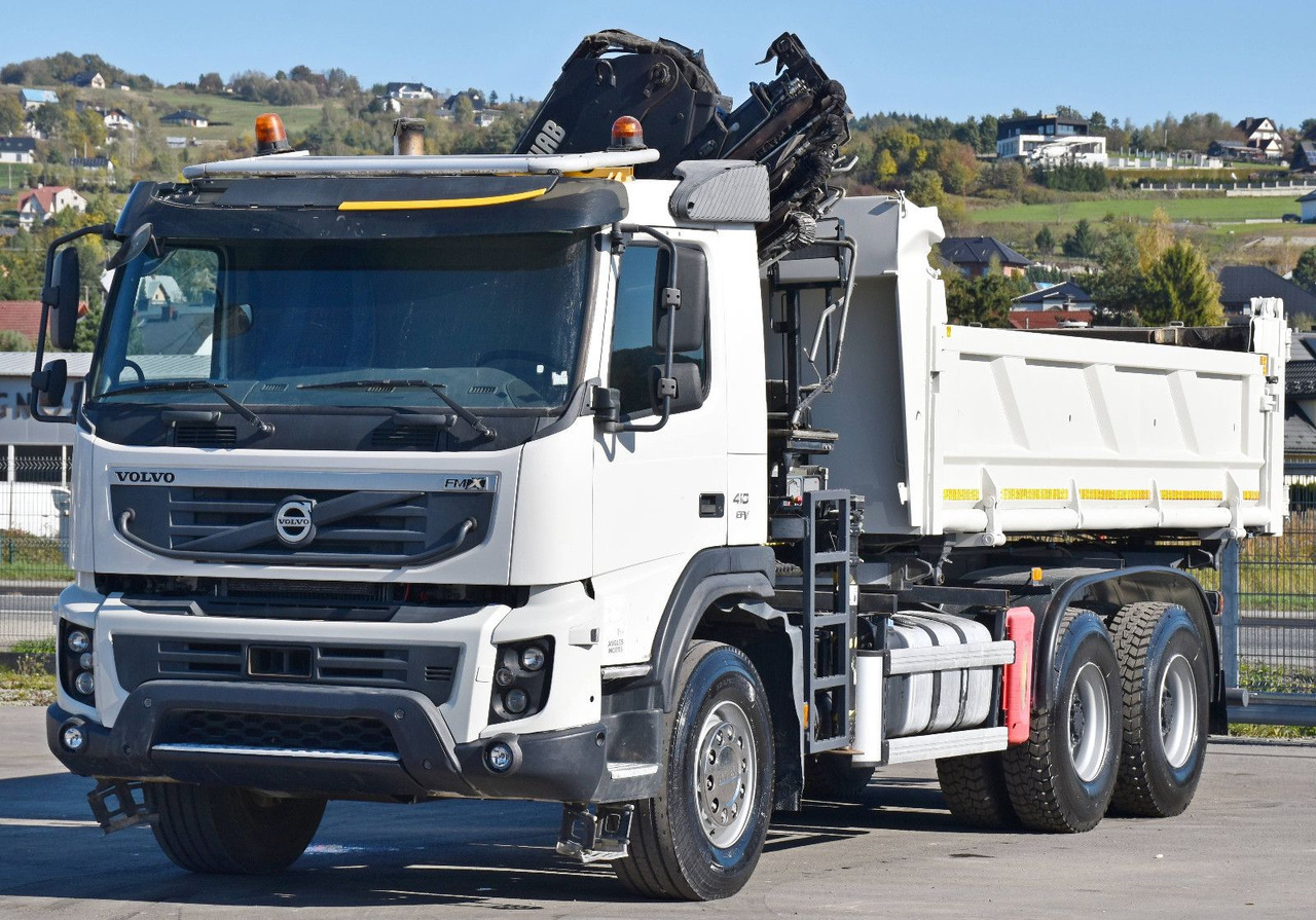 Volvo FMX 410 Kipper 5,20m*HIAB 122 D-4 HIDUO/FUNK*6x4 - Kipper: das Bild 5 Volvo FMX 410 Kipper 5,20m*HIAB 122 D-4 HIDUO/FUNK*6x4 - Kipper: das Bild 5