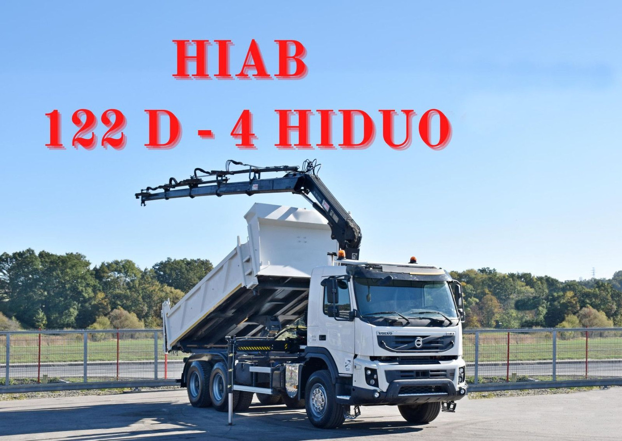 Volvo FMX 410 Kipper 5,20m*HIAB 122 D-4 HIDUO/FUNK*6x4 - Kipper: das Bild 1 Volvo FMX 410 Kipper 5,20m*HIAB 122 D-4 HIDUO/FUNK*6x4 - Kipper: das Bild 1
