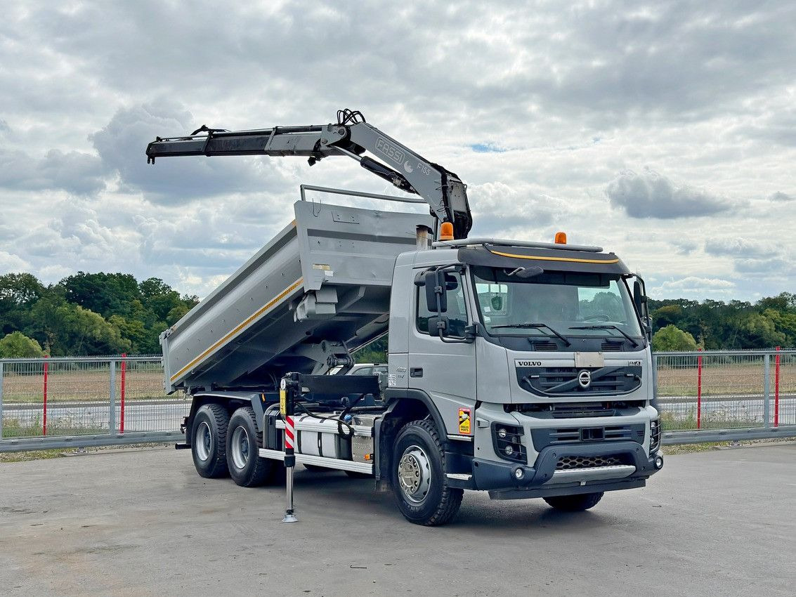 Volvo FMX 420 Kipper 5,10m *FASSI F155A.0.22+FUNK/6x4 - Autokran: das Bild 2 Volvo FMX 420 Kipper 5,10m *FASSI F155A.0.22+FUNK/6x4 - Autokran: das Bild 2