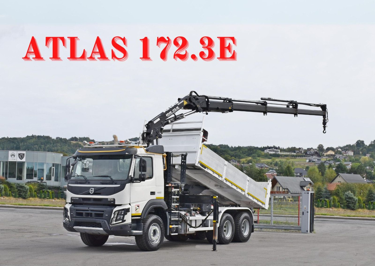 Volvo FMX 460 Kipper 5,40m *ATLAS 172.3E/FUNK *6x4 - Kipper: das Bild 1 Volvo FMX 460 Kipper 5,40m *ATLAS 172.3E/FUNK *6x4 - Kipper: das Bild 1