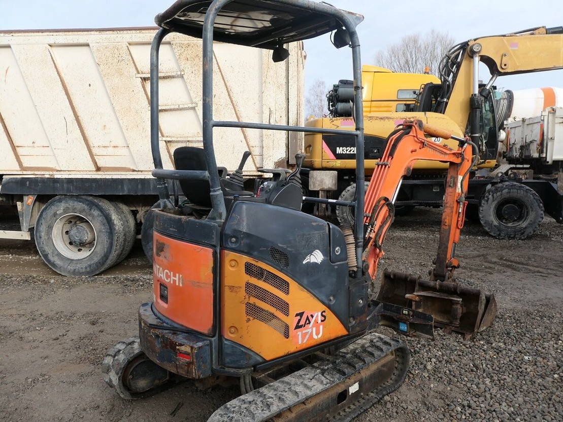 Hitachi ZX17 U-2 - Minibagger: das Bild 2 Hitachi ZX17 U-2 - Minibagger: das Bild 2