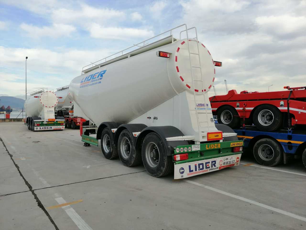 Tankauflieger Für die Beförderung von Zement, Zustand - NEU LIDER 2025  MODEL NEW CEMENT TANKER: das Bild 16