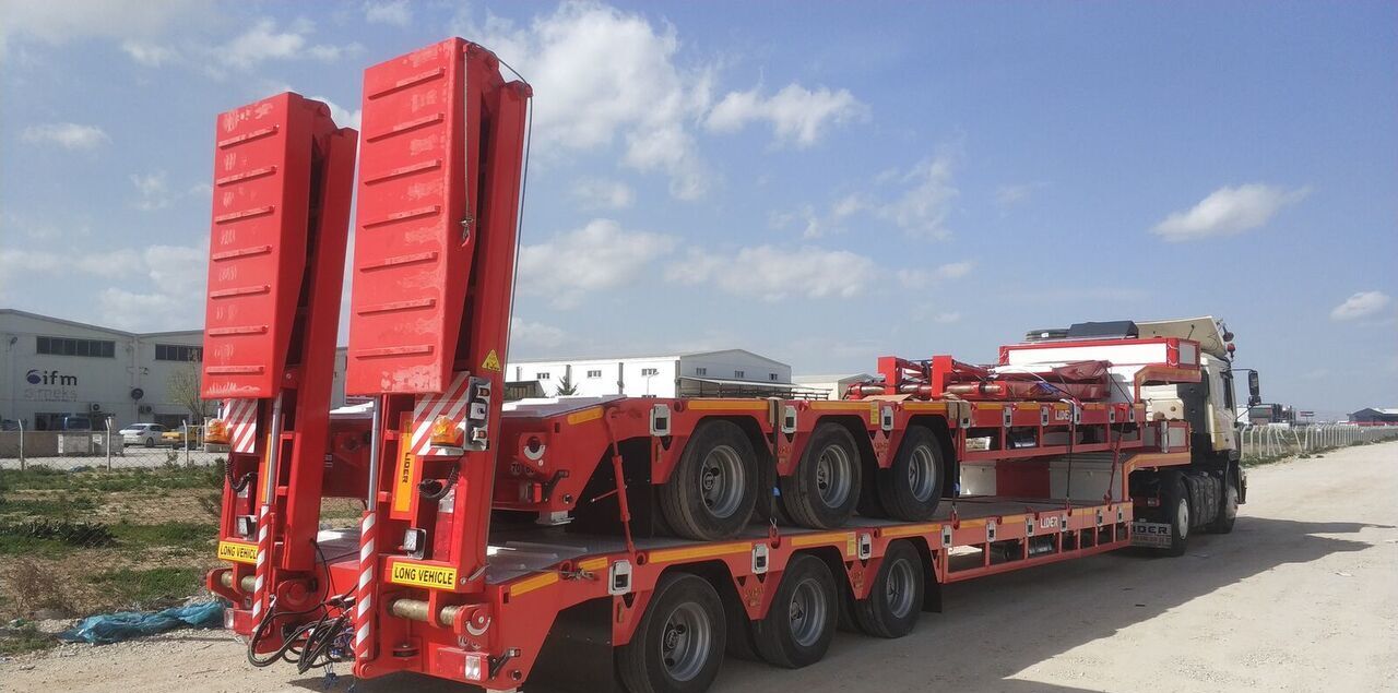 Tieflader Auflieger Für die Beförderung von schwere Technik, Zustand - NEU LIDER 2025  READY IN STOCK 50 TONS CAPACITY LOWBED: das Bild 11