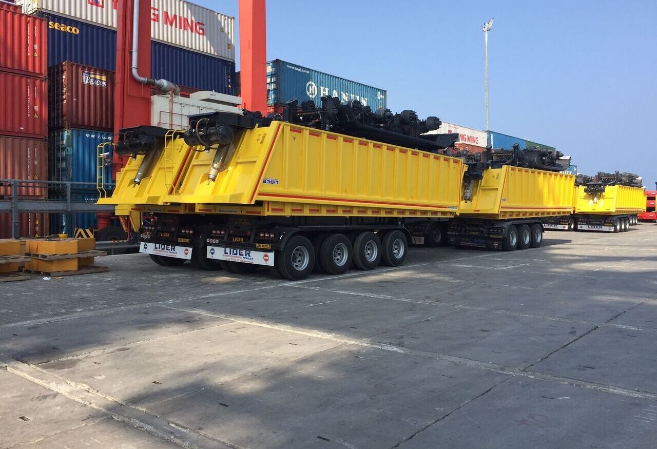 LIDER 2025 new dumper from manufacturer company LIDER TRAILER - Kipper Auflieger: das Bild 1 LIDER 2025 new dumper from manufacturer company LIDER TRAILER - Kipper Auflieger: das Bild 1
