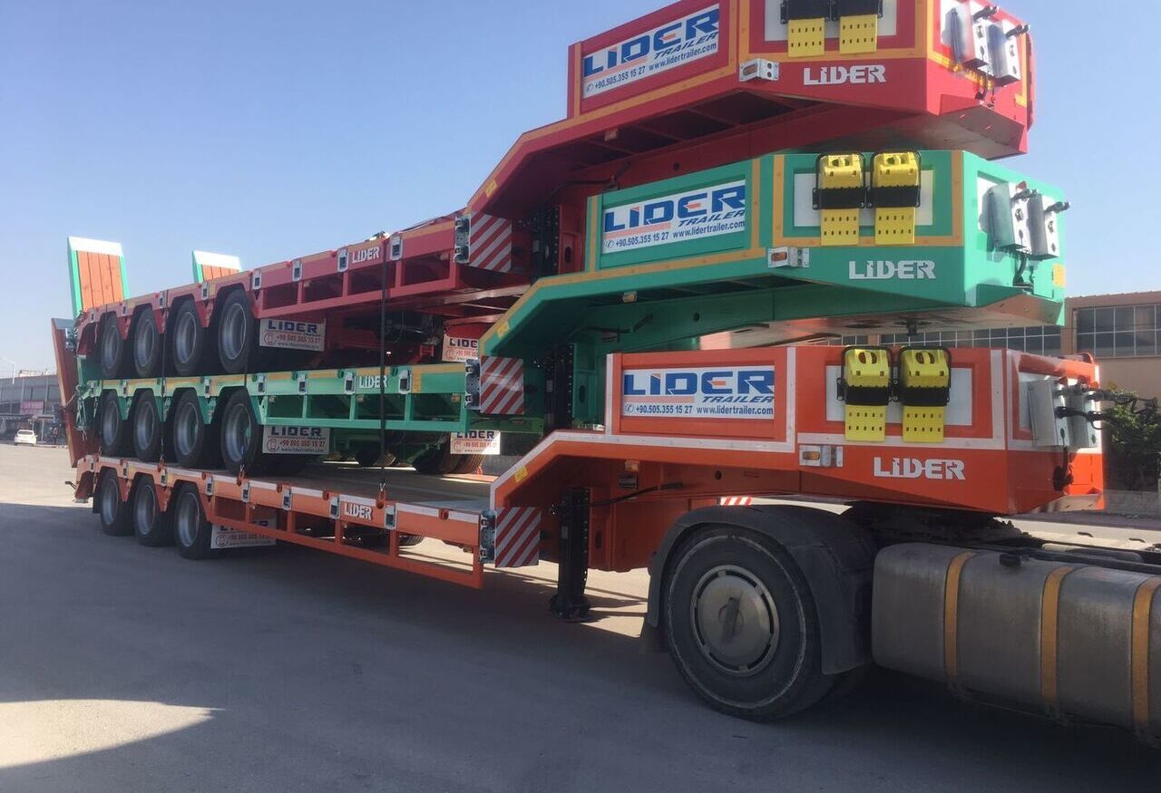 LIDER TRAILER -ENES GROUP NEW remorque surbaissée 2024 YEAR (MANUFACTURER COMPANY) - Tieflader Auflieger: das Bild 1 LIDER TRAILER -ENES GROUP NEW remorque surbaissée 2024 YEAR (MANUFACTURER COMPANY) - Tieflader Auflieger: das Bild 1