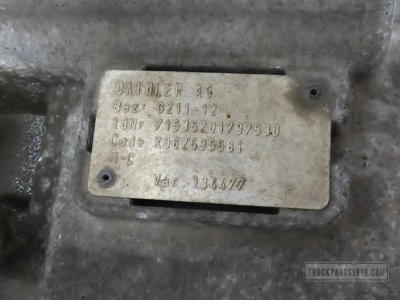 Mercedes-Benz 0012603600 Versnellingsbak G211-12 MB MP4 - Getriebe für LKW: das Bild 3 Mercedes-Benz 0012603600 Versnellingsbak G211-12 MB MP4 - Getriebe für LKW: das Bild 3