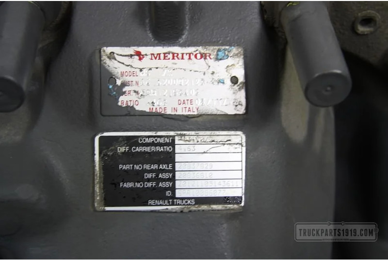Meritor Axle & Steering Parts Renault Achteras - Achse und Teile für LKW: das Bild 2 Meritor Axle & Steering Parts Renault Achteras - Achse und Teile für LKW: das Bild 2