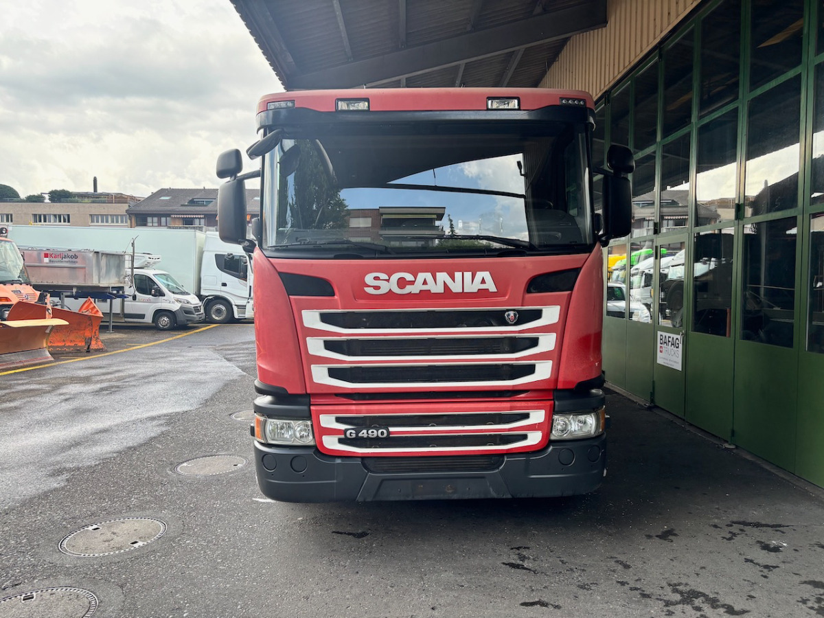 SCANIA G490 6x2 - Holztransporter, Autokran: das Bild 3 SCANIA G490 6x2 - Holztransporter, Autokran: das Bild 3