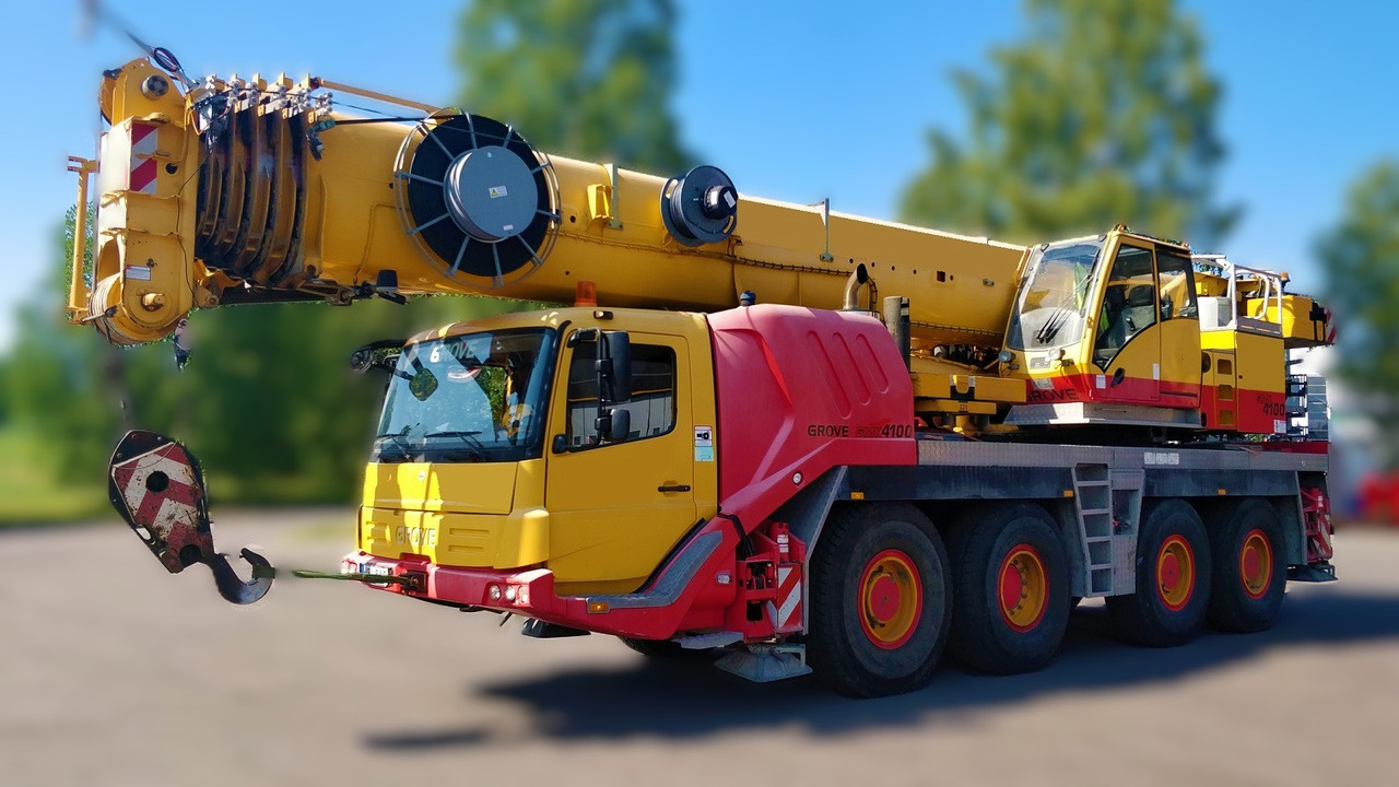 Grove GMK 4100 - Mobilkran: das Bild 1 Grove GMK 4100 - Mobilkran: das Bild 1
