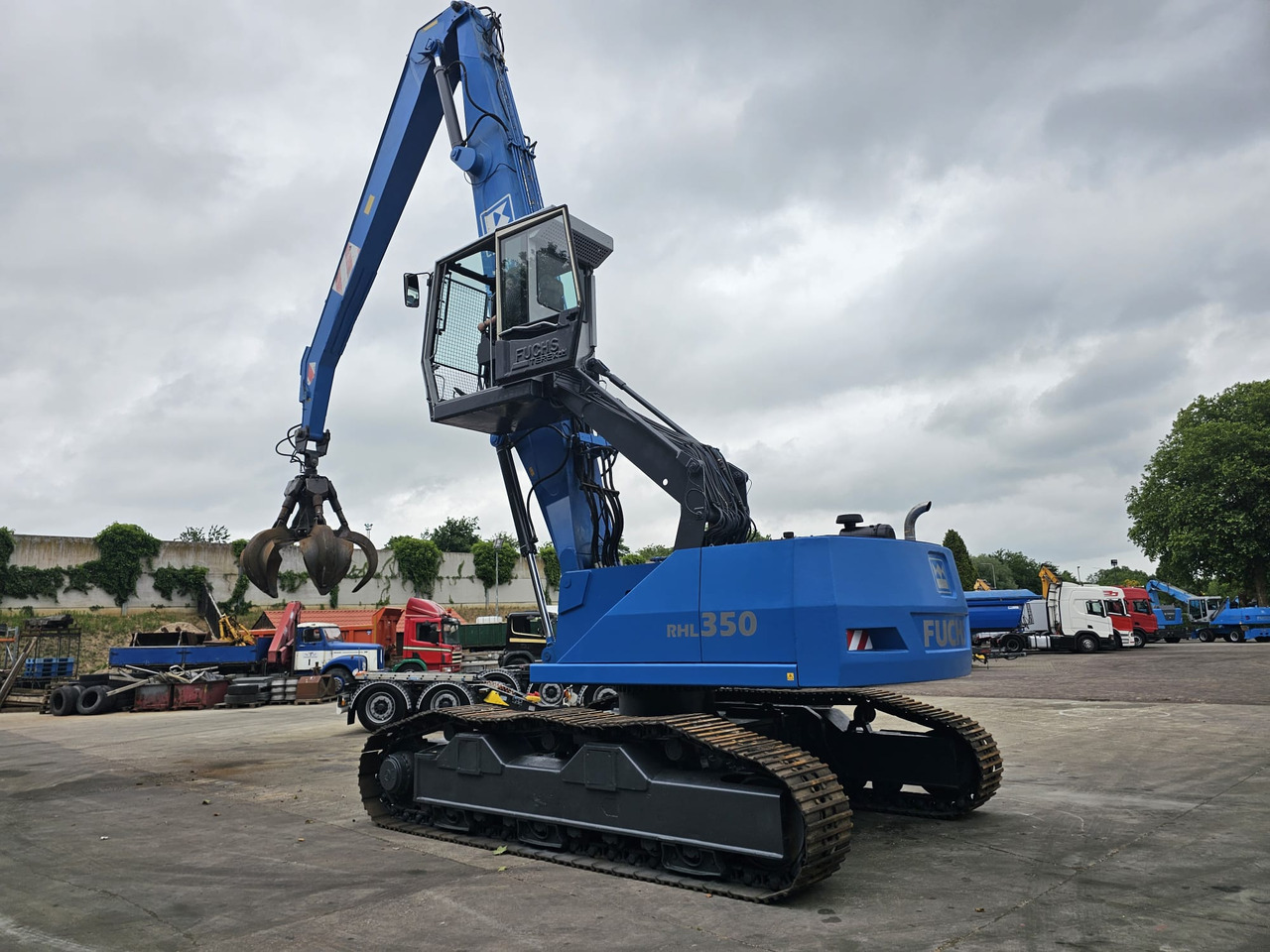 Fuchs RHL 350 Materialhandler With Adjustable Tracks - Umschlagbagger: das Bild 4 Fuchs RHL 350 Materialhandler With Adjustable Tracks - Umschlagbagger: das Bild 4