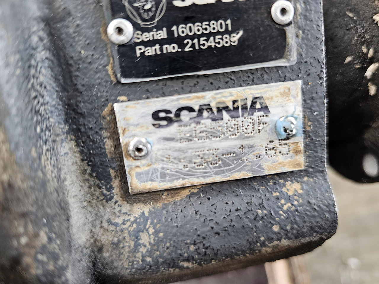 Scania PTO EG500F Double - Transmission: das Bild 4 Scania PTO EG500F Double - Transmission: das Bild 4