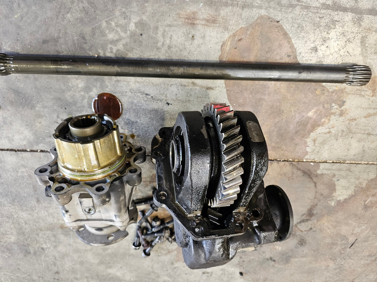 Scania PTO EG500F Double - Transmission: das Bild 2 Scania PTO EG500F Double - Transmission: das Bild 2