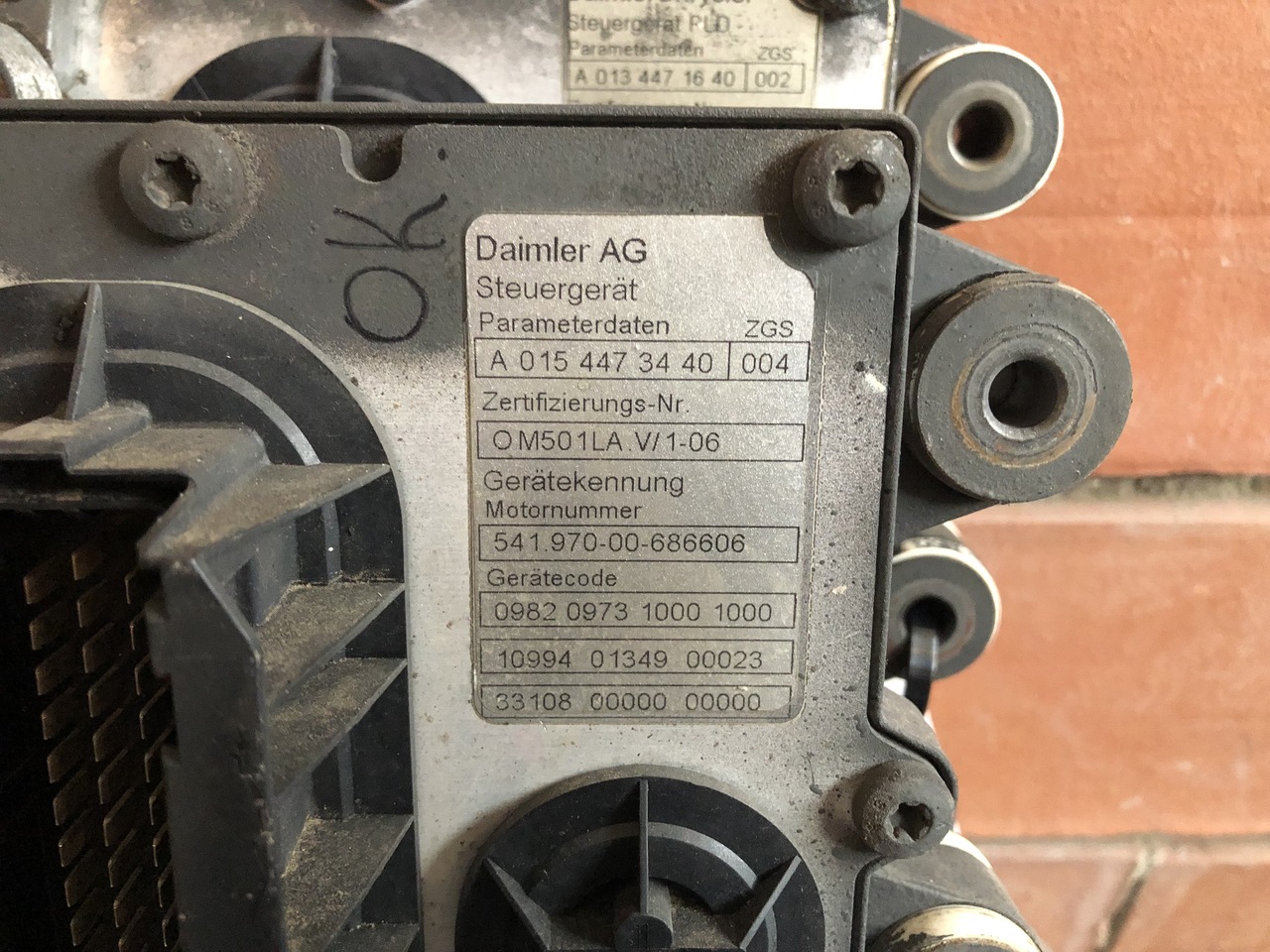 CONTROL UNIT ACTROS-ATEGO OM 501LA-OM904LA-OM906LA - Steuergerät für LKW: das Bild 4 CONTROL UNIT ACTROS-ATEGO OM 501LA-OM904LA-OM906LA - Steuergerät für LKW: das Bild 4