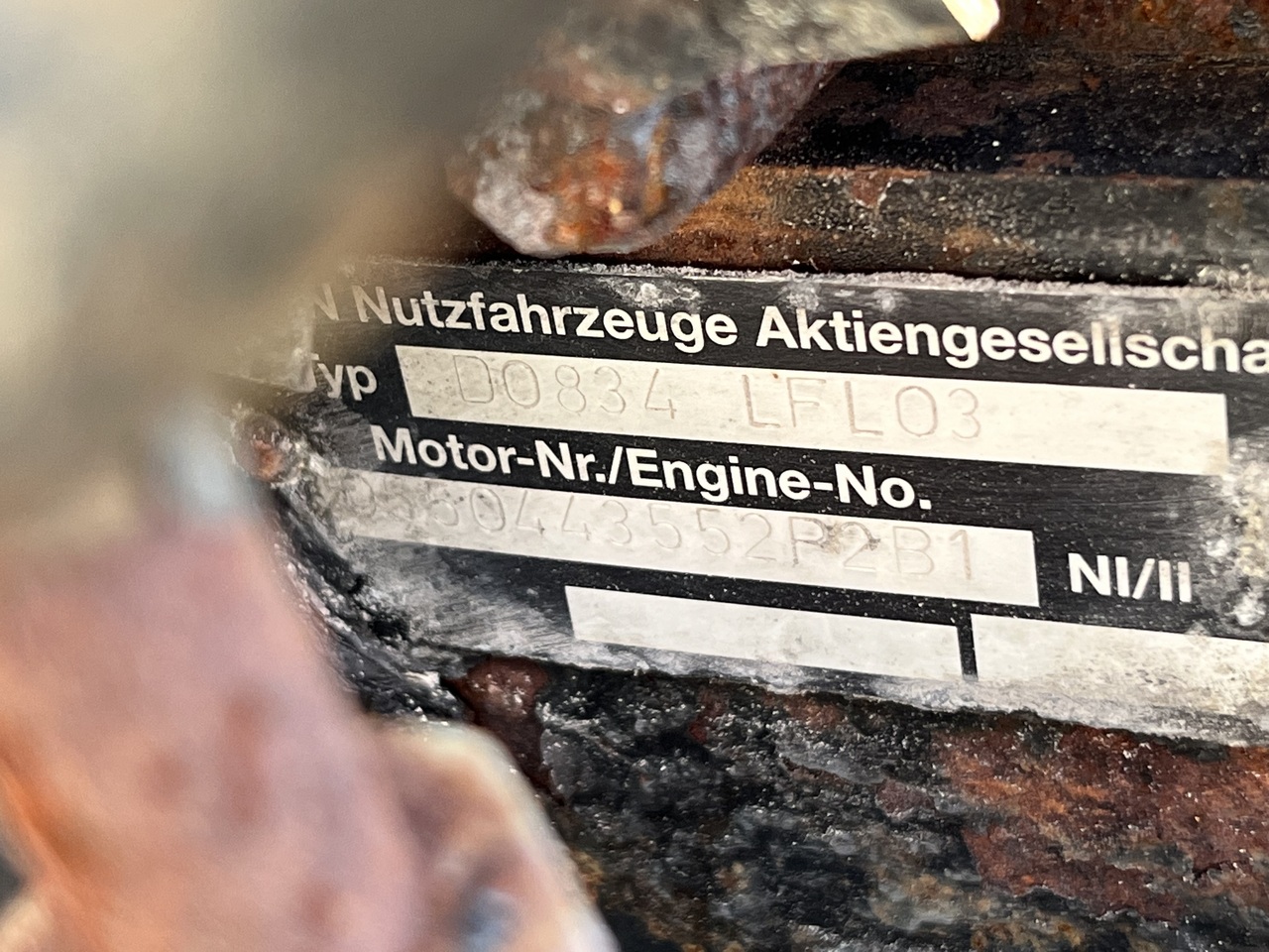 ENGINE MAN D0834 LFL 03 EURO 3 180PS - Motor und Teile für LKW: das Bild 4 ENGINE MAN D0834 LFL 03 EURO 3 180PS - Motor und Teile für LKW: das Bild 4