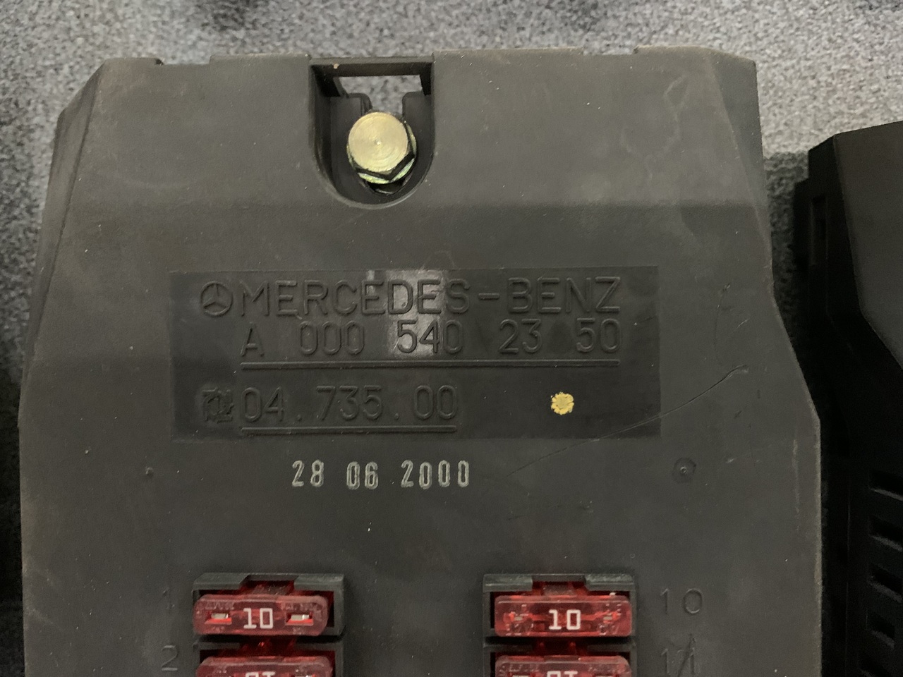 Elektrische Ausrüstung für Transporter FUSE BOX SPRINTER 901,906: das Bild 8