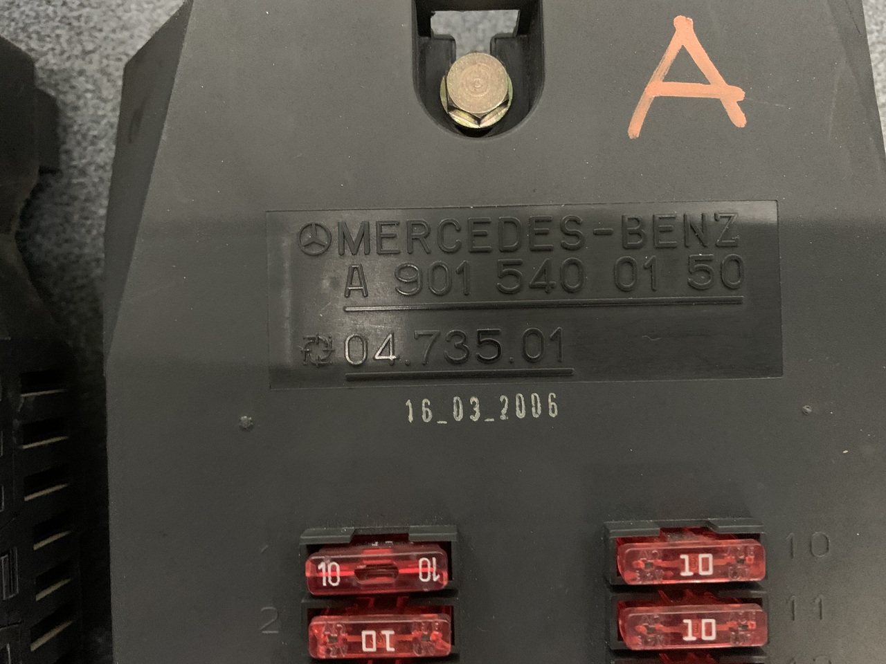 Elektrische Ausrüstung für Transporter FUSE BOX SPRINTER 901,906: das Bild 9