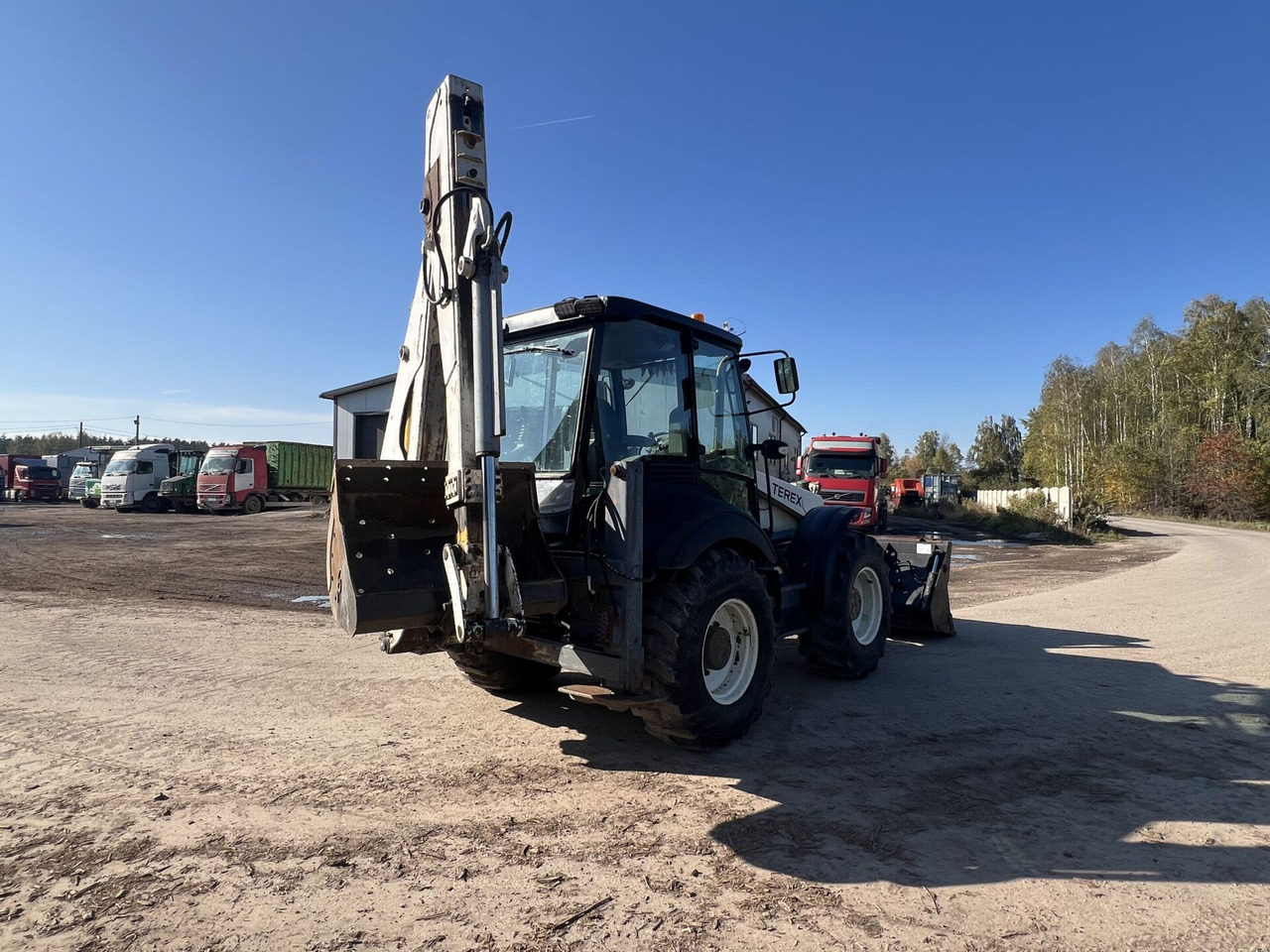 Koparko-ładowarka Terex - Baggerlader: das Bild 5 Koparko-ładowarka Terex - Baggerlader: das Bild 5