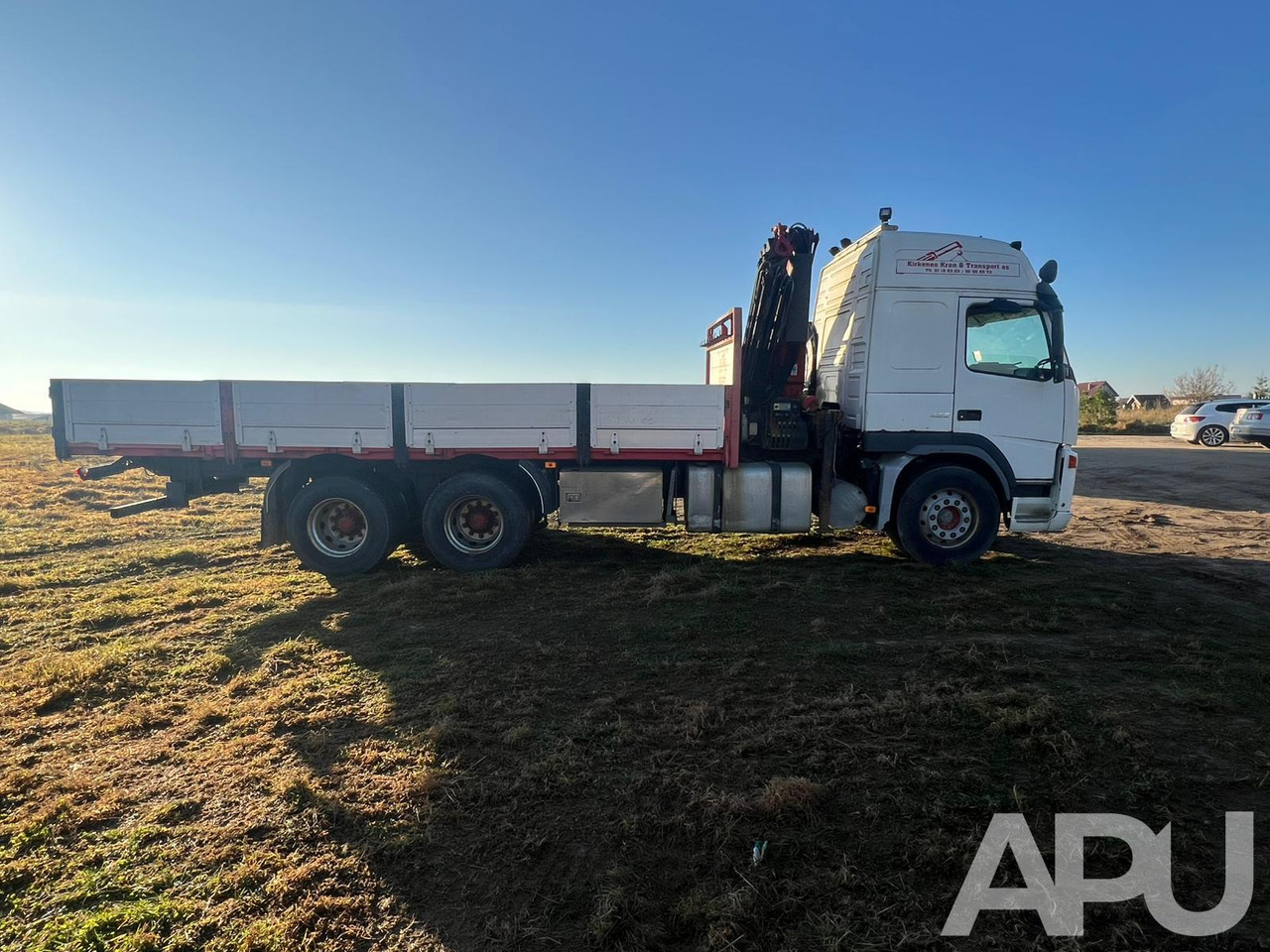 Volvo FM12 - Pritsche LKW, Autokran: das Bild 4 Volvo FM12 - Pritsche LKW, Autokran: das Bild 4