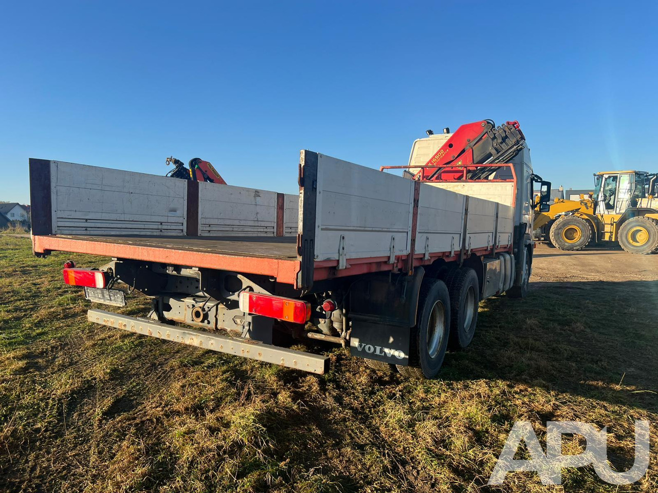 Volvo FM12 - Pritsche LKW, Autokran: das Bild 5 Volvo FM12 - Pritsche LKW, Autokran: das Bild 5