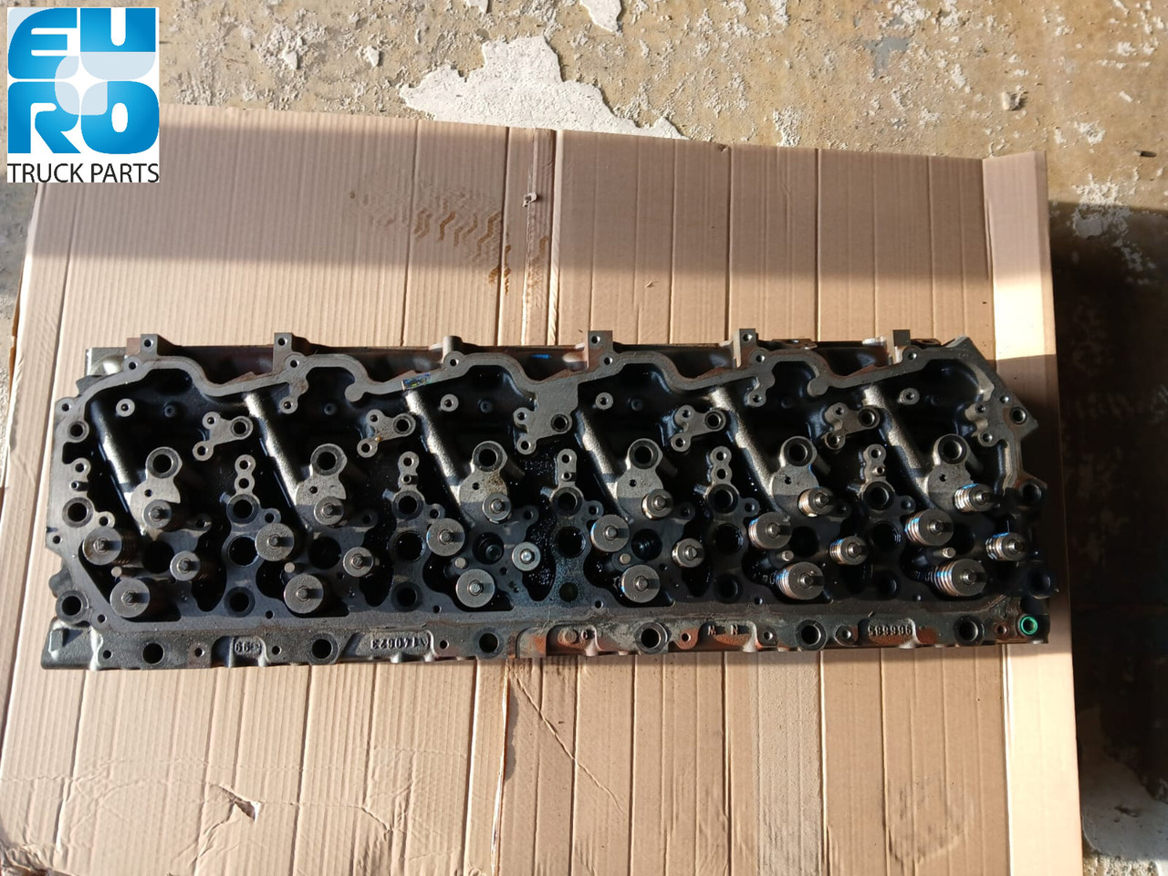 DAF XG CYLINDER HEAD ENGINE MX-13 USED + DEPOSIT - Zylinderkopf für LKW: das Bild 1 DAF XG CYLINDER HEAD ENGINE MX-13 USED + DEPOSIT - Zylinderkopf für LKW: das Bild 1