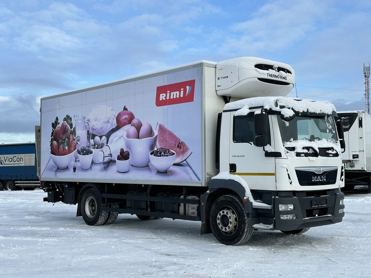 MAN TGM 18.290 - Kühlkoffer LKW: das Bild 4 MAN TGM 18.290 - Kühlkoffer LKW: das Bild 4