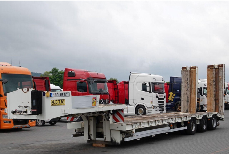 ACTM NACZEPA LAWETA / NISKOPODWOZIOWE / NAJAZDY HYDRAULICZNE / 13,6 M - Tieflader Auflieger: das Bild 2 ACTM NACZEPA LAWETA / NISKOPODWOZIOWE / NAJAZDY HYDRAULICZNE / 13,6 M - Tieflader Auflieger: das Bild 2