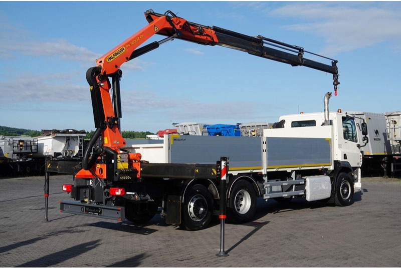 DAF CF 370 / 6x2 / SKRZYNIOWY - paka: 6,4 m / + HDS PALFINGER PK 180 - Pritsche LKW, Autokran: das Bild 4 DAF CF 370 / 6x2 / SKRZYNIOWY - paka: 6,4 m / + HDS PALFINGER PK 180 - Pritsche LKW, Autokran: das Bild 4