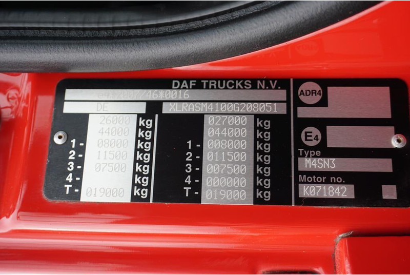 Pritsche LKW DAF CF / 410 / ACC / E 6 / SKRZYNIOWY + NAJAZDY / DŁ. 8,5 M / OŚ SKR: das Bild 11 Pritsche LKW DAF CF / 410 / ACC / E 6 / SKRZYNIOWY + NAJAZDY / DŁ. 8,5 M / OŚ SKR: das Bild 11