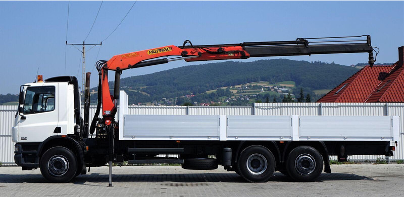 DAF CF 75.310 - Pritsche LKW, Autokran: das Bild 4 DAF CF 75.310 - Pritsche LKW, Autokran: das Bild 4