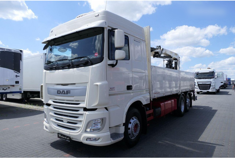 DAF XF 460 - Pritsche LKW, Autokran: das Bild 1 DAF XF 460 - Pritsche LKW, Autokran: das Bild 1