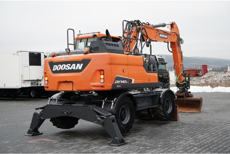 Doosan DX 140W / KOPARKA KOŁOWA / JOYSTICK / POWERTILT OBROTNICA - Mobilbagger: das Bild 5 Doosan DX 140W / KOPARKA KOŁOWA / JOYSTICK / POWERTILT OBROTNICA - Mobilbagger: das Bild 5