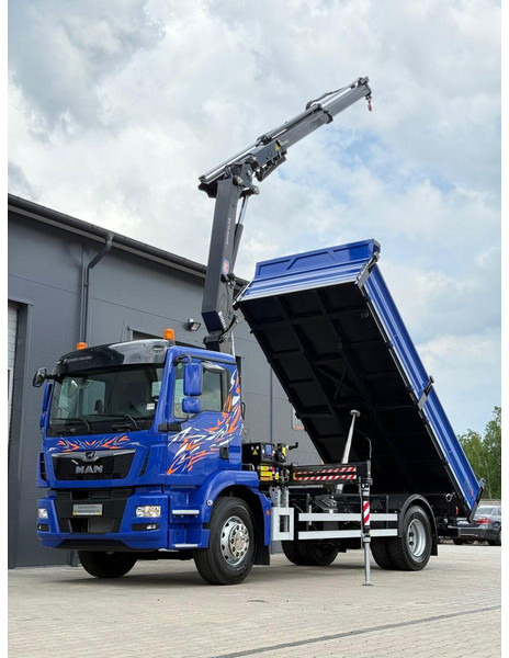 MAN MAN TGM TGL TGS 18.250 // E6 // wywrotka + HDS HMF z pilotem // - Kipper: das Bild 1 MAN MAN TGM TGL TGS 18.250 // E6 // wywrotka + HDS HMF z pilotem // - Kipper: das Bild 1