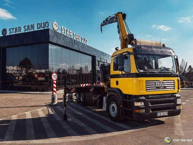 MAN TGA 18.440 6x2 FASSI F 210 A.24 Crane Rotator - Abrollkipper, Autokran: das Bild 2 MAN TGA 18.440 6x2 FASSI F 210 A.24 Crane Rotator - Abrollkipper, Autokran: das Bild 2