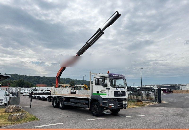 MAN TGA 33.360 - Pritsche LKW, Autokran: das Bild 2 MAN TGA 33.360 - Pritsche LKW, Autokran: das Bild 2