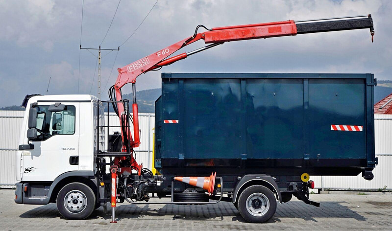 MAN TGL 7.150 + FASSI F60 * TOPZUSTAND - Kipper, Autokran: das Bild 5 MAN TGL 7.150 + FASSI F60 * TOPZUSTAND - Kipper, Autokran: das Bild 5