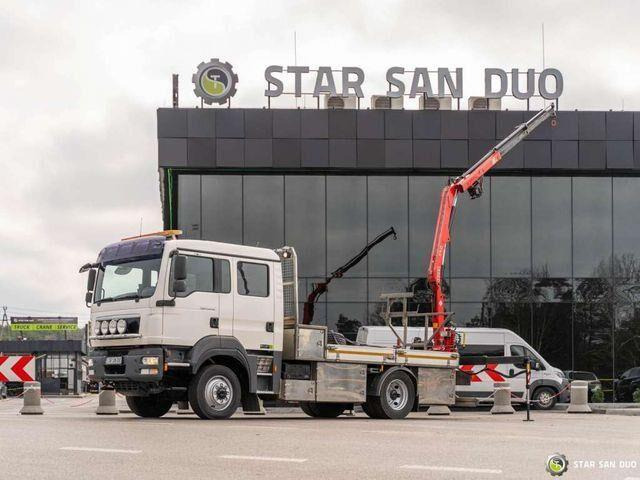 MAN TGM 13.290 4x4 FASSI F40B22 Crane Camper DOKA - Pritsche LKW, Autokran: das Bild 1 MAN TGM 13.290 4x4 FASSI F40B22 Crane Camper DOKA - Pritsche LKW, Autokran: das Bild 1