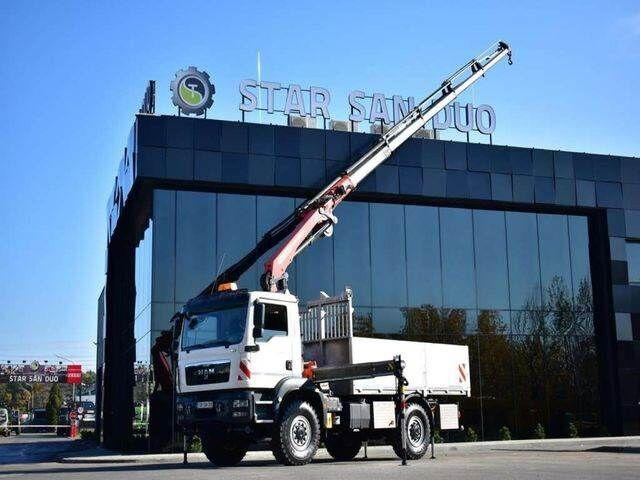 MAN TGM 18.340 4x4 PALFINGER PK 18002 CRANE WINCH - Pritsche LKW, Autokran: das Bild 1 MAN TGM 18.340 4x4 PALFINGER PK 18002 CRANE WINCH - Pritsche LKW, Autokran: das Bild 1