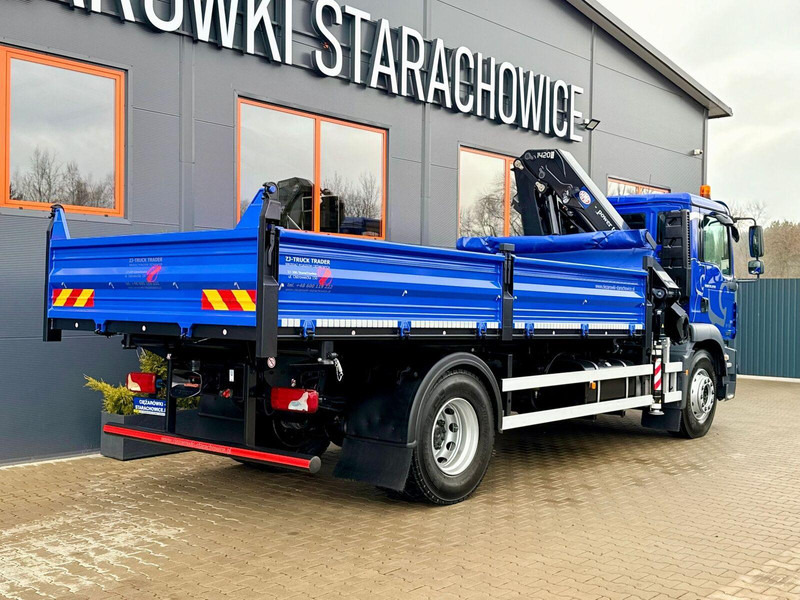 MAN TGM TGL TGS 18.250 // wywrotka 3-S + HDS HMF 1420 - K2 // bu - Kipper, Autokran: das Bild 5 MAN TGM TGL TGS 18.250 // wywrotka 3-S + HDS HMF 1420 - K2 // bu - Kipper, Autokran: das Bild 5