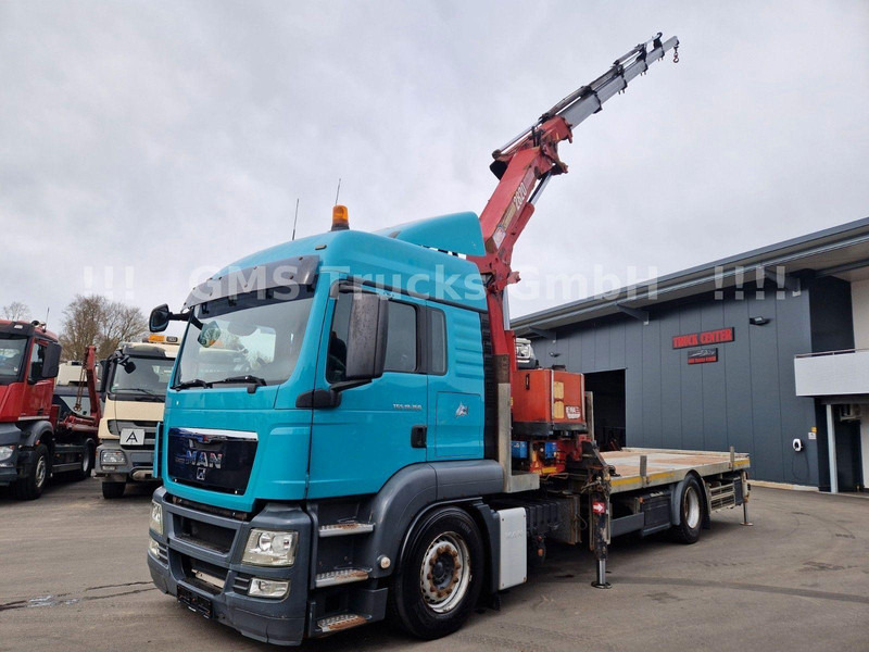 MAN TGS 18.360 Platform Crane HMF 2820 - Pritsche LKW, Autokran: das Bild 1 MAN TGS 18.360 Platform Crane HMF 2820 - Pritsche LKW, Autokran: das Bild 1