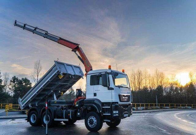 MAN TGS 26.360 6x6 PALFINGER PK 18001 EH Crane Kipe - Kipper, Autokran: das Bild 5 MAN TGS 26.360 6x6 PALFINGER PK 18001 EH Crane Kipe - Kipper, Autokran: das Bild 5