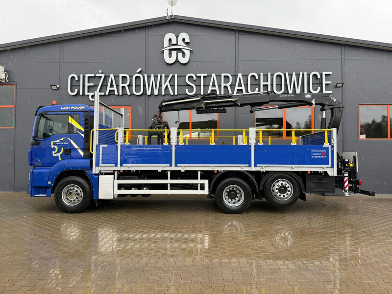 MAN TGS 26.360 - Pritsche LKW, Autokran: das Bild 2 MAN TGS 26.360 - Pritsche LKW, Autokran: das Bild 2