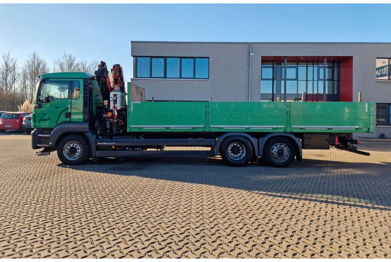 MAN TGS 26.460 6X2 Flatbed + Crane Atlas 172.3E-A4 + RC - Pritsche LKW, Autokran: das Bild 5 MAN TGS 26.460 6X2 Flatbed + Crane Atlas 172.3E-A4 + RC - Pritsche LKW, Autokran: das Bild 5
