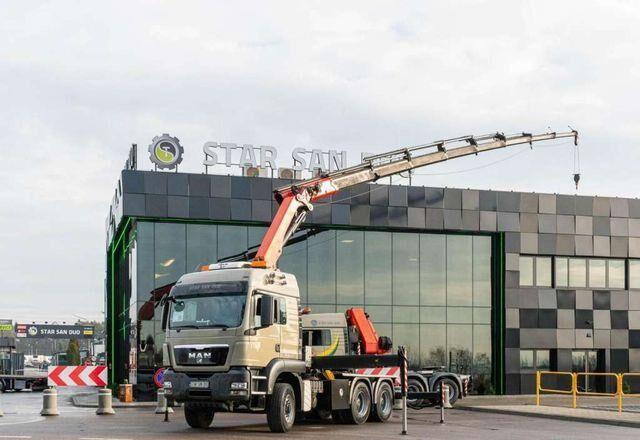 MAN TGS 26.480 6x6 PALFINGER PK 34002 SH Crane Winc - Pritsche LKW, Autokran: das Bild 1 MAN TGS 26.480 6x6 PALFINGER PK 34002 SH Crane Winc - Pritsche LKW, Autokran: das Bild 1