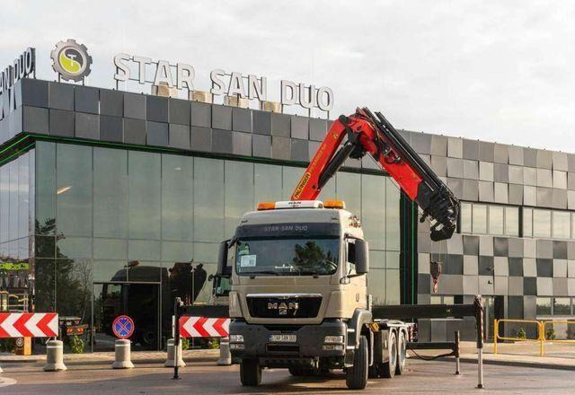 MAN TGS 26.480 6x6 PALFINGER PK 34002 SH Crane Winc - Pritsche LKW, Autokran: das Bild 4 MAN TGS 26.480 6x6 PALFINGER PK 34002 SH Crane Winc - Pritsche LKW, Autokran: das Bild 4