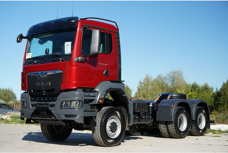 MAN TGS 33.480 / 6x6 / DO ZABUDOWY / FABRYCZNIE NOWY 2025 - Fahrgestell LKW: das Bild 1 MAN TGS 33.480 / 6x6 / DO ZABUDOWY / FABRYCZNIE NOWY 2025 - Fahrgestell LKW: das Bild 1