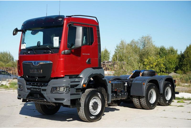 MAN TGS 33.480 / 6x6 / DO ZABUDOWY / FABRYCZNIE NOWY 2025 - Fahrgestell LKW: das Bild 2 MAN TGS 33.480 / 6x6 / DO ZABUDOWY / FABRYCZNIE NOWY 2025 - Fahrgestell LKW: das Bild 2