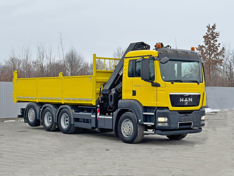 MAN TGS 35.400 * HIAB 244 EP - 5 HIPRO + FUNK * 8x4 - Pritsche LKW, Autokran: das Bild 3 MAN TGS 35.400 * HIAB 244 EP - 5 HIPRO + FUNK * 8x4 - Pritsche LKW, Autokran: das Bild 3