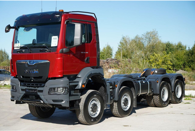 MAN TGS 41.480 / 8X8 / DO ZABUDOWY / FABRYCZNIE NOWY 2025 - Fahrgestell LKW: das Bild 1 MAN TGS 41.480 / 8X8 / DO ZABUDOWY / FABRYCZNIE NOWY 2025 - Fahrgestell LKW: das Bild 1