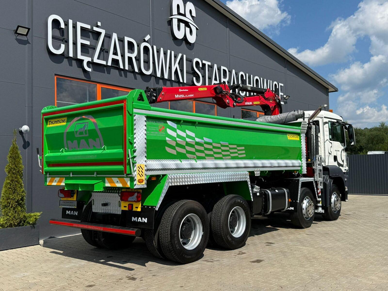 MAN TGS TGX 35.400 // 8x4 // E5 // wywrotka kiper + HDS z czerpakiem - Kipper, Autokran: das Bild 5 MAN TGS TGX 35.400 // 8x4 // E5 // wywrotka kiper + HDS z czerpakiem - Kipper, Autokran: das Bild 5